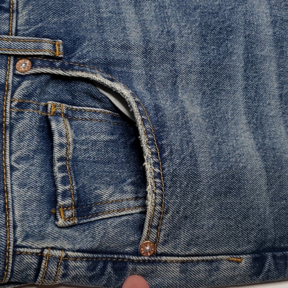 We The Free High Rise Button Fly Jeans Size 29 - Picture 6 of 11